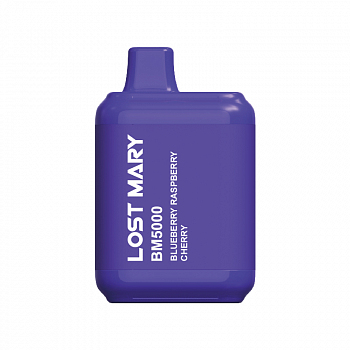 Lost Mary BM5000 by Elf Bar POD-1 "Blueberry Raspberry Cherry" 20